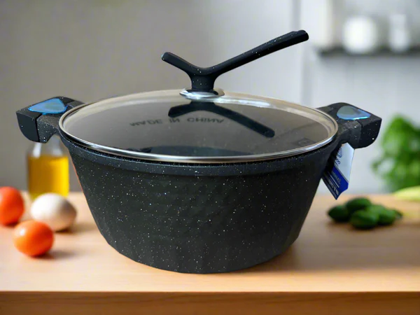 BASOO 5-PIECE PAN SET – STAINLESS STEEL & NON-STICK – STYLISH & DURABLE - Image 3