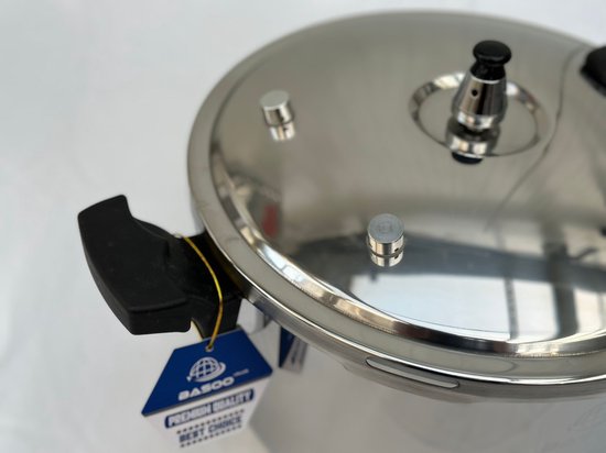 Basoo 7L Snelkookpan – Grote Aluminium Pressure Cooker voor Gasfornuis – 20 cm Diameter - Image 3