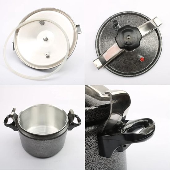 BASOO - BS223, PRESSURE COOKER 5L, SNELKOOKPAN: KOOK SNEL, GEZOND EN GEMAKKELIJK - Image 3
