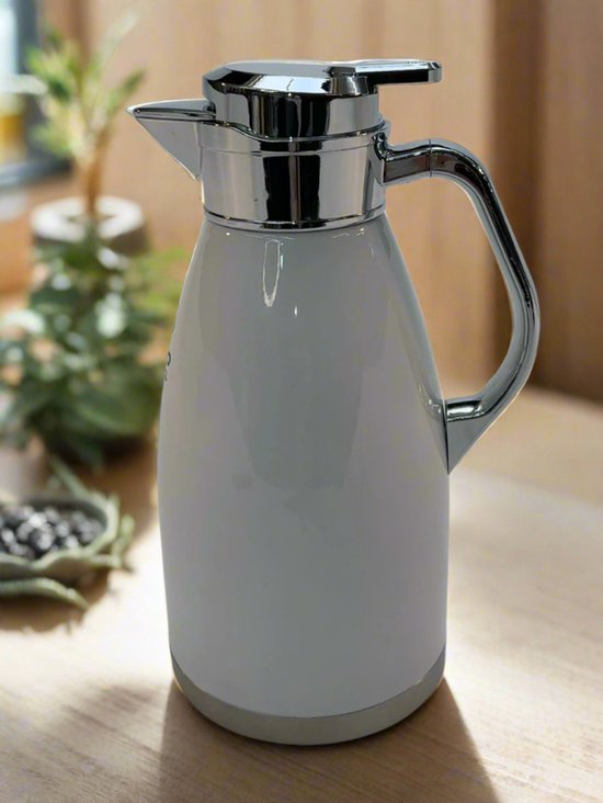 Basoo Thermos Vacuüm Flask Wit: 2500 ml, Roestvrij Staal, Voor Jarenlang Plezier - Image 4