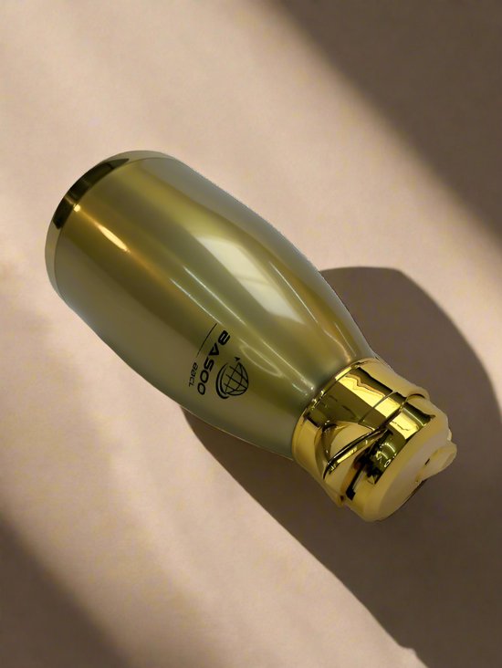 Basoo Thermos Vacuüm Flask Goud: 2500 ml, Roestvrij Staal, Voor Jarenlang Plezier