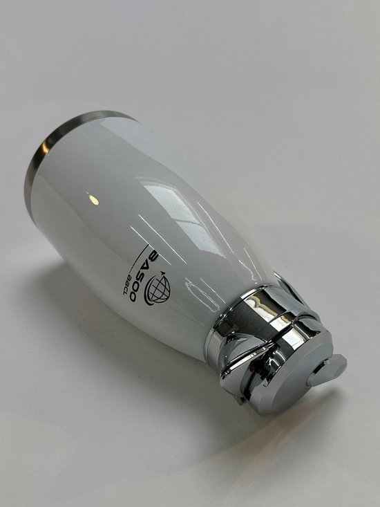 Basoo Thermos Vacuüm Flask Wit: 2500 ml, Roestvrij Staal, Voor Jarenlang Plezier