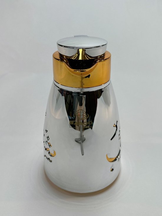 Basoo Thermos Vacuüm Flask Zilver: 2500 ml, Roestvrij Staal, Voor Jarenlang Plezier - Image 4